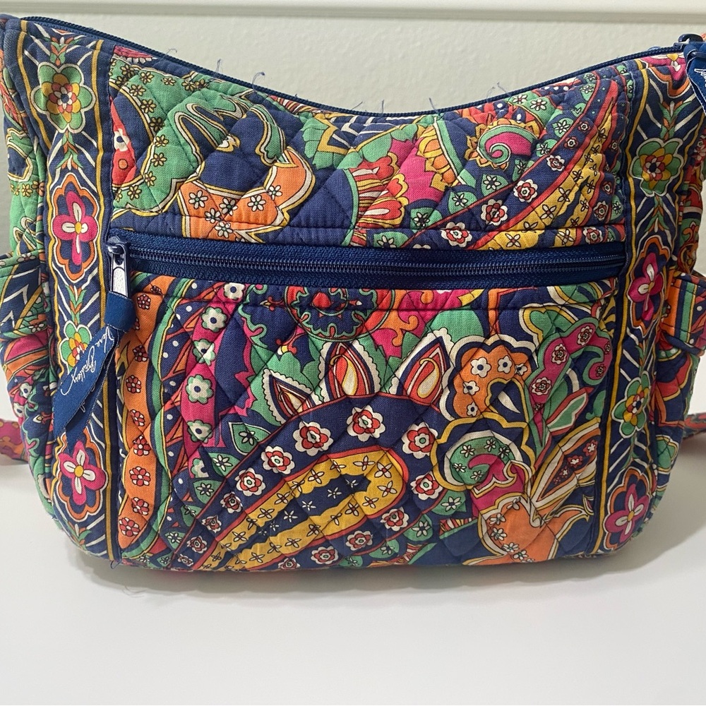 Vera Bradley Multicolor Paisley Shoulder Bag